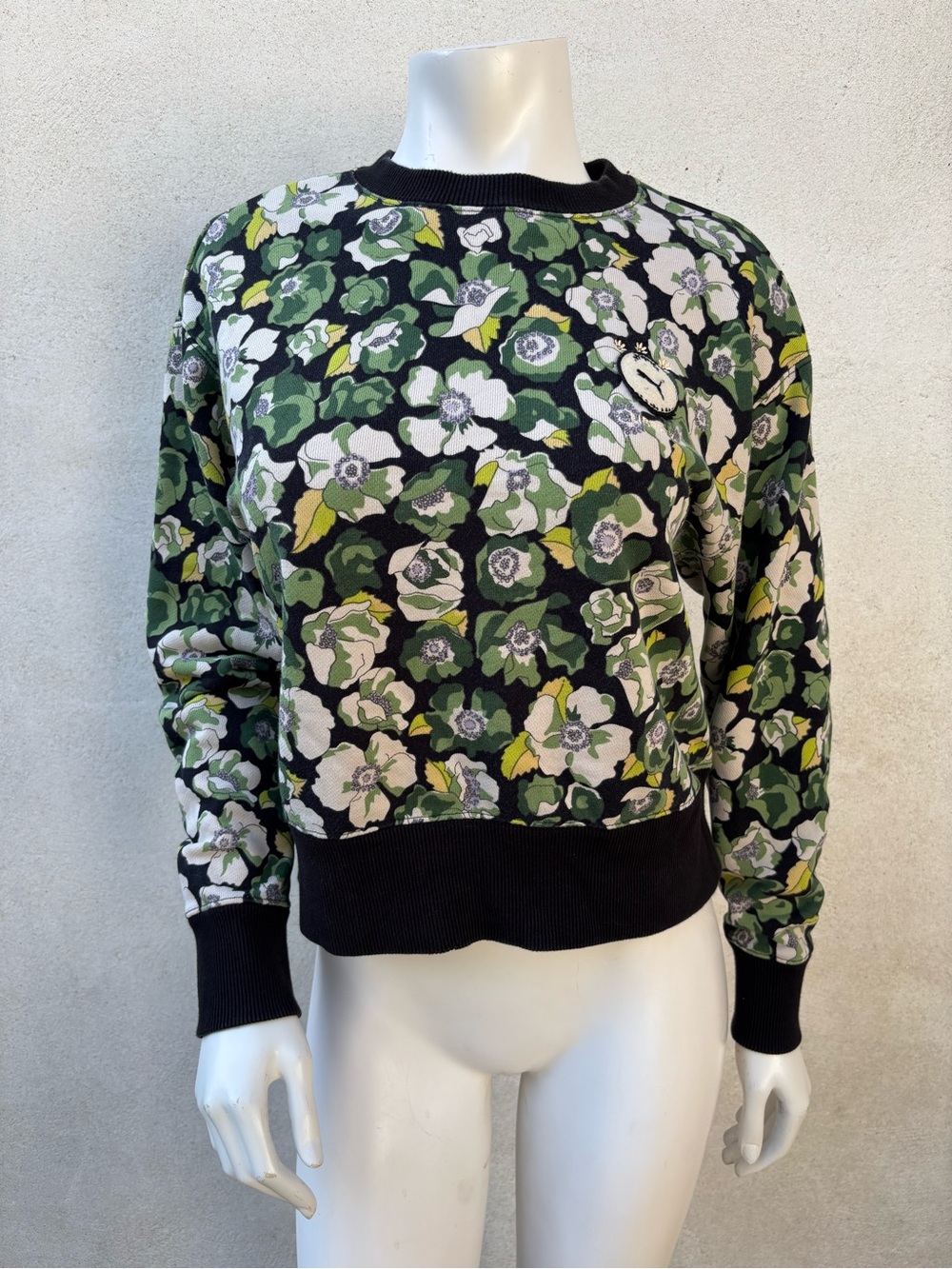 PUMA X LIBERTY Printed Crewneck Sweater